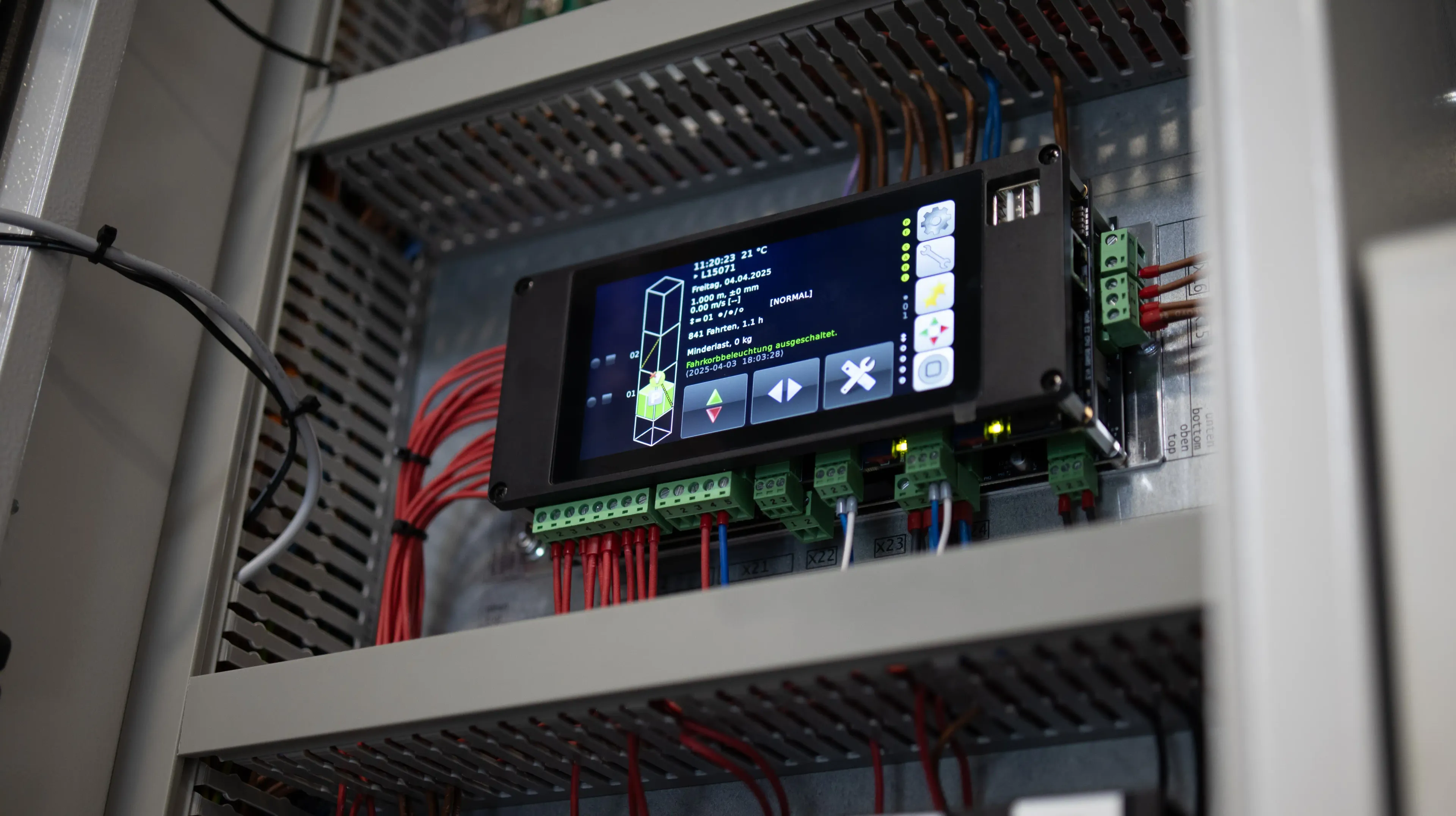 LUTZ Aufzüge EX 20 Steuerung