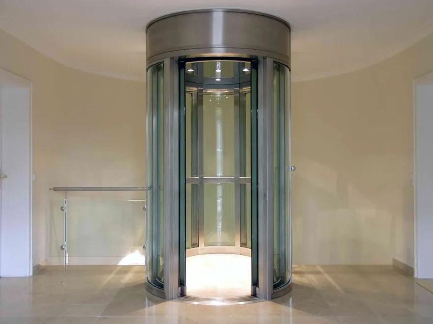 Runder Aufzug Privathaus